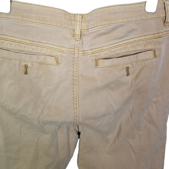 Prana Womens 10 Tan Denim Organic Cotton Straight - Picture 8 of 8